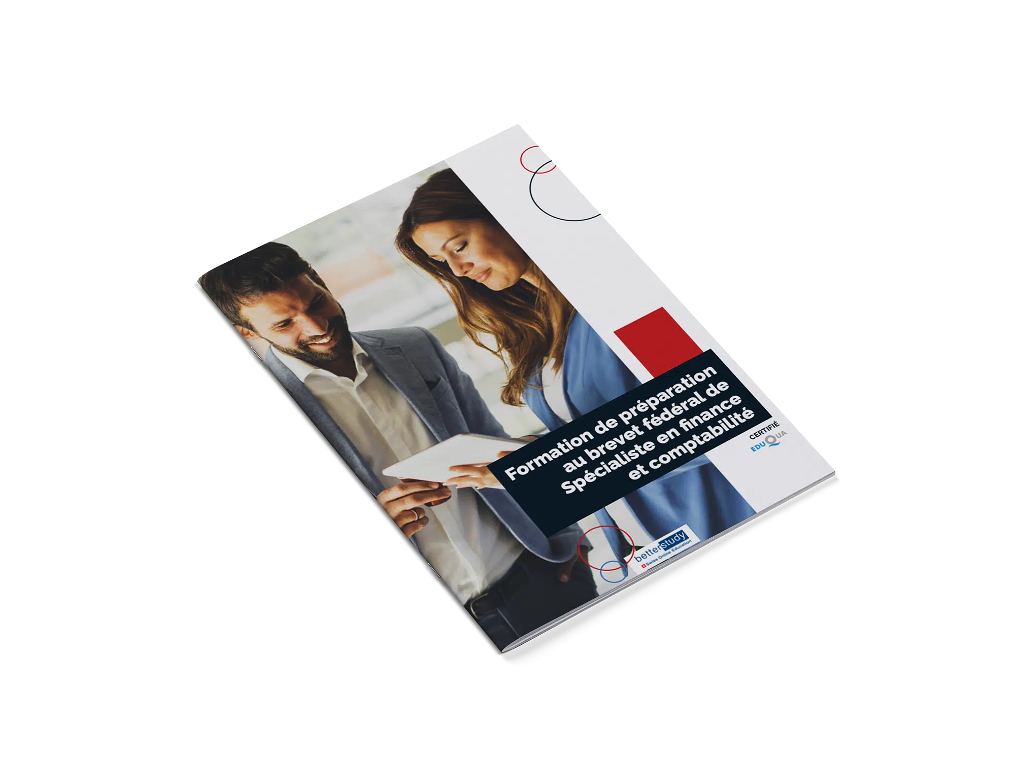 mockup de la brochure du brevet fédéral